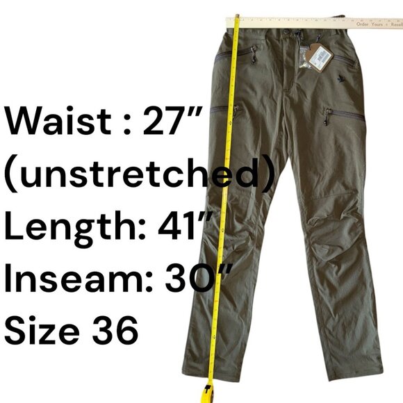 NWT Seeland Larch Stretch Trousers Outdoor Hunting Women Pine Green Size 36 - Picture 6 of 9